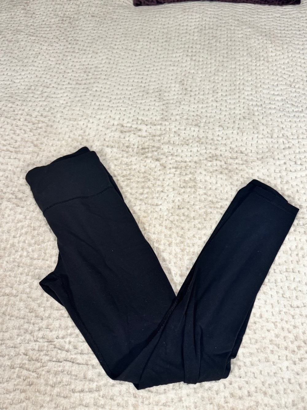 Athleta Ultra High Rise Elation Tight Black Leggings S Tall - Picture 2 of 3